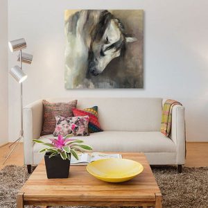 Tranh đơn vẽ động vật nghệ thuật CV01671