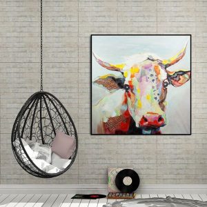 Tranh đơn vẽ động vật nghệ thuật CV01726