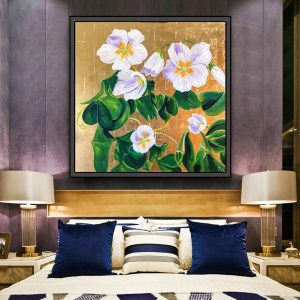 Tranh đơn vẽ hoa CV0173