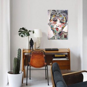 Tranh đơn nghệ thuật cô gái CV01825