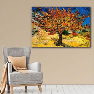 Tranh đơn trừu tượng sơn dầu CV01864