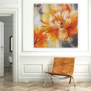 Tranh đơn vẽ hoa nghệ thuật CV01896