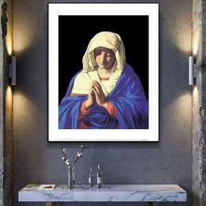 Tranh đơn đức mẹ phong cách Châu Âu CV01923