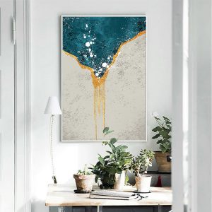 Tranh đơn trừu tượng sơn dầu CV01927