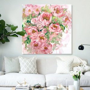 Tranh đơn hoa hồng nghệ thuật CV01973