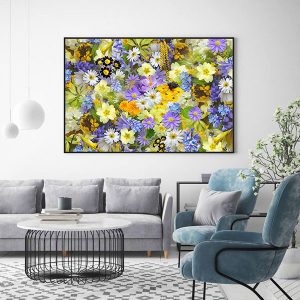 Tranh đơn hoa nghệ thuật CV01A017