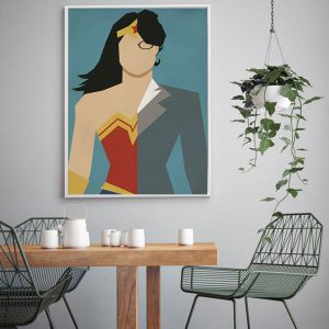 Tranh đơn siêu anh hùng Wonderwoman CV01A040