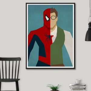 Tranh đơn siêu anh hùng Spiderman CV01A042
