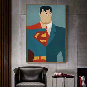 Tranh đơn siêu anh hùng Superman CV01A046