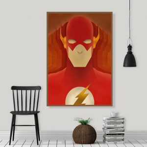 Tranh đơn siêu anh hùng The Flash CV01A048