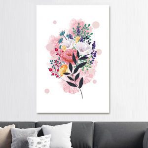 Tranh đơn hoa nghệ thuật CV01A049