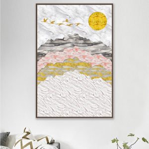 Tranh đơn thiên nhiên nghệ thuật CV01A075