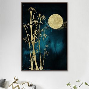 Tranh đơn ánh trăng nghệ thuật CV01A078