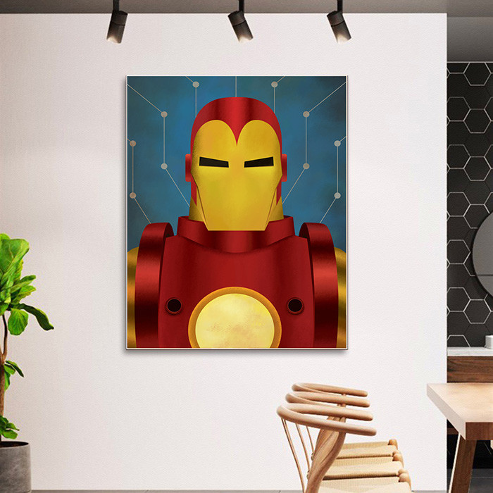 Tranh đơn siêu anh hùng Ironman CV01A118 1 CV01A118