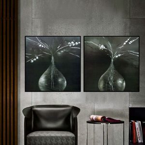Bộ 2 tranh tĩnh vật nghệ thuật CV02245