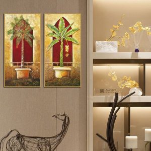 Bộ 2 tranh phong cách cổ điển CV02288