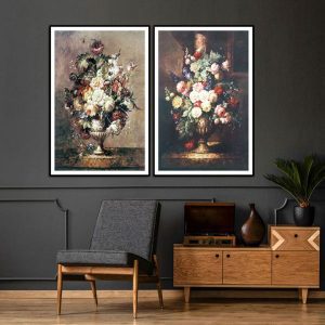 Bộ 2 tranh phong cách cổ điển CV02353