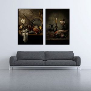 Bộ 2 tranh phong cách cổ điển CV02436