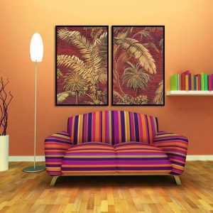 Bộ 2 tranh nghệ thuật cổ điển CV02446