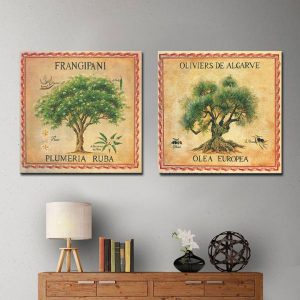 Bộ 2 tranh phong cách cổ điển CV02454