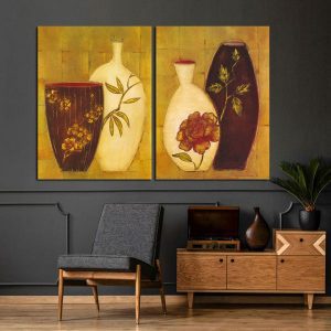 Bộ 2 tranh tĩnh học cổ điển CV02456