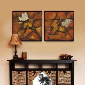 Bộ 2 tranh phong cách cổ điển CV02461