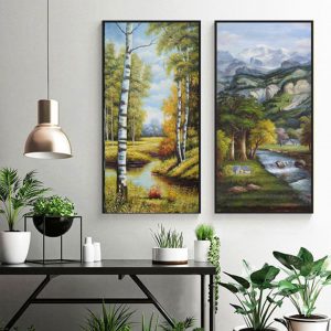 Bộ 2 tranh thiên nhiên CV02466