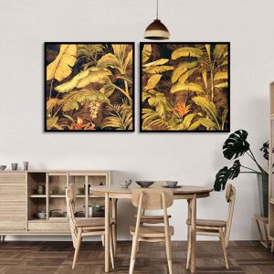 Bộ 2 tranh thiên nhiên cổ điển CV02475