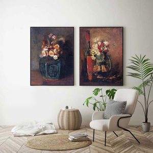 Bộ 2 tranh phong cách cổ điển Châu Âu CV02494