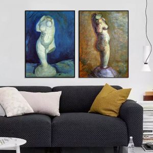 Bộ 2 tranh nghệ thuật châu Âu CV02500