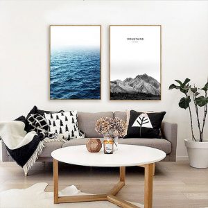 Bộ 2 tranh nghệ thuật thiên nhiên CV02572