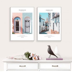 Bộ 2 tranh nghệ thuật Canvas CV02588