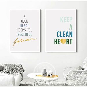 Bộ 2 tranh chữ màu sắc CV0298
