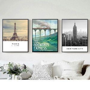 Bộ 3 tranh thành phố New York CV03367