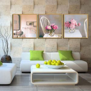 Bộ 3 tranh phong cách vintage CV03640