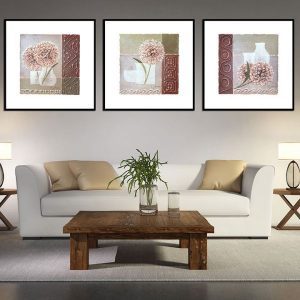 Bộ 3 tranh hoa quả cầu CV03692