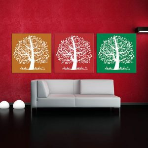 Bộ 3 tranh nghệ thuật màu sắc CV03807