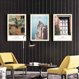 Bộ 3 tranh treo tường phong cảnh CV03843