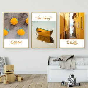 Bộ 3 tranh phong cách Scandinavian CV03844