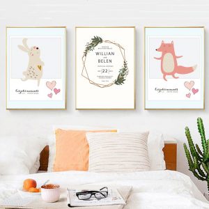 Bộ 3 tranh vẽ hoạt hình CV03931