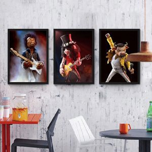 Bộ 3 tranh nhân hóa chủ đề âm nhạc CV03940