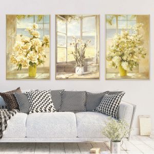 Bộ 3 tranh nghệ thuật cổ điển CV03990