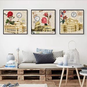 Bộ 3 tranh địa danh nổi tiếng CV03992