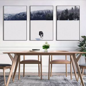 Bộ 3 tranh thiên nhiên núi rừng CV03A088