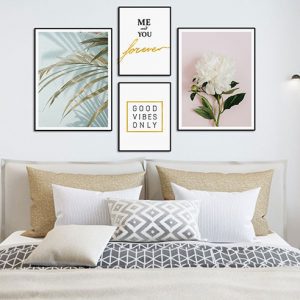 Bộ 4 tranh nghệ thuật Scandinavian MS04157