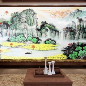 Tranh dán tường thiên nhiên núi rừng TDT061