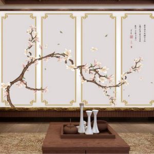 Tranh dán tường 3D Trung Quốc TDT180