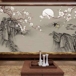 Tranh trừu tượng thiên nhiên động vật TDT223