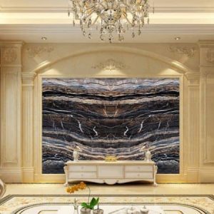 Tranh dán tường trừu tượng sâu dưới lòng đất TDT241