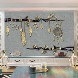 Tranh dán tường 3D nghệ thuật TDT541